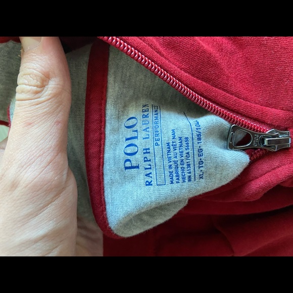 Polo red quarter zip - Picture 3 of 3